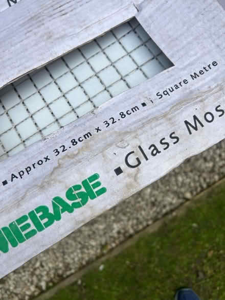 Photo of free Homebase glass mosaic tiles (Bisley Woking GU24) #3
