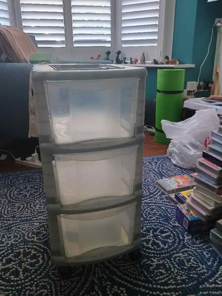 Photo of free Plastic drawer unit (Barming Heath ME16) #1