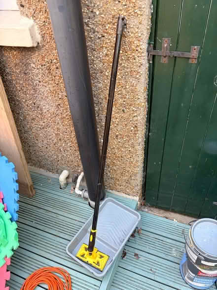 Photo of free Decking paint container & spreader (BS3) #1