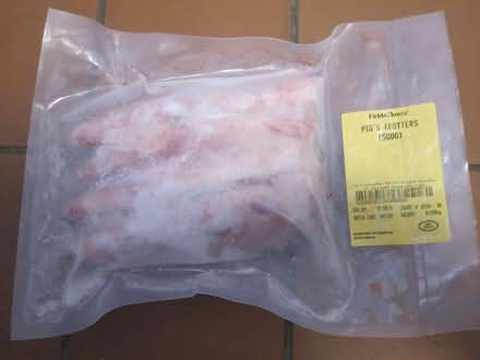 Photo of free Frozen pigs trotters (North Sheen TW9) #1
