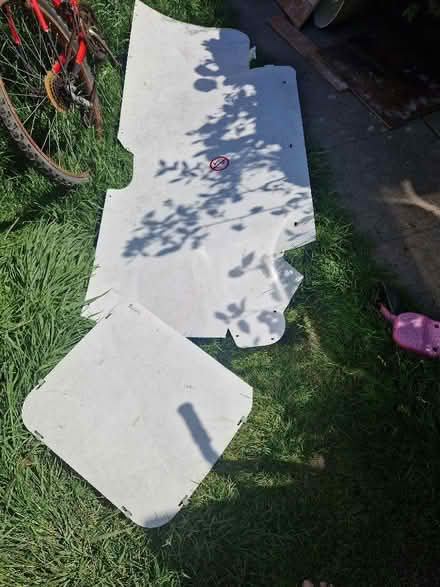 Photo of free White plastic sheet (Wigmore HR6) #1