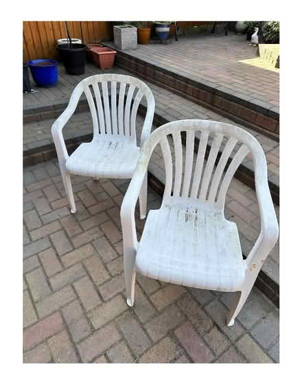 Photo of free Two Garden Chairs (Canford Heath BH17) #1