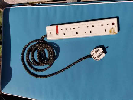 Photo of free C1980 4 socket Extension Lead (Bexhill on Sea) #1