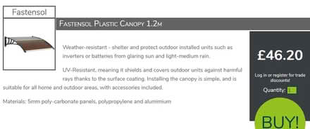 Photo of free Canopy (Ferndown BH22) #1