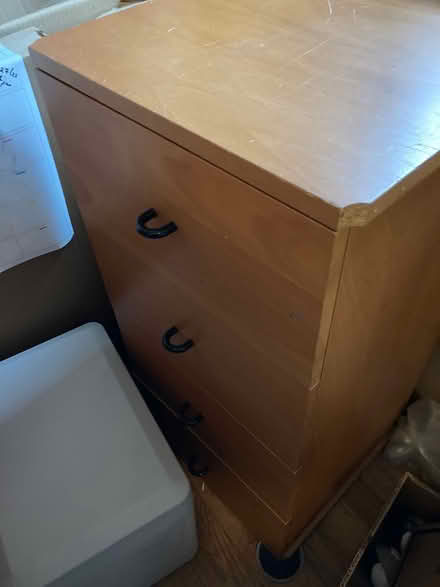 Photo of free Small wooden dresser (10470 Woodlawn) #1