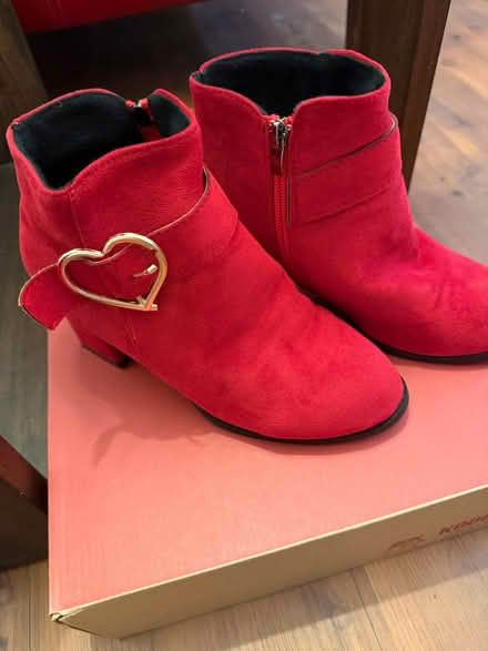 Photo of free 2 pair Red women's booties (West Chester) #1