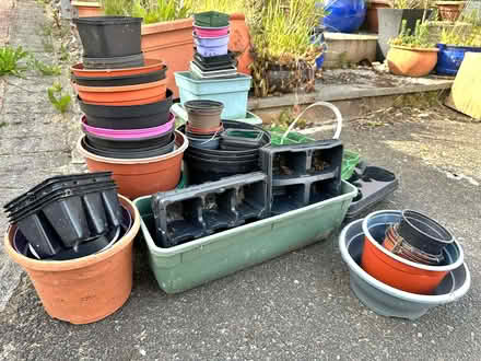 Photo of free Job lot of plastic seed pots (Low Beechburn DL15) #1
