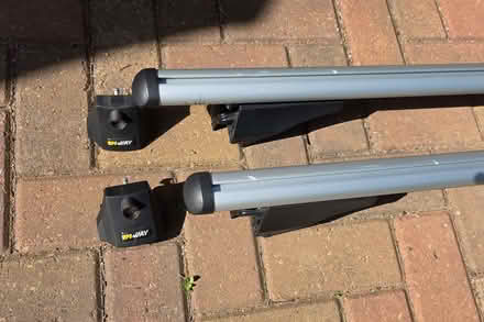 Photo of free VW PASSAT (Etc) locking car roof bars (Old Basing RG24) #2
