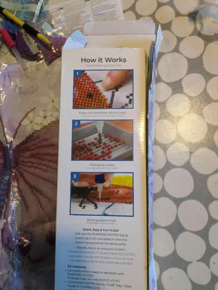 Photo of free Cushion cover craft kit (Girton CB3) #3