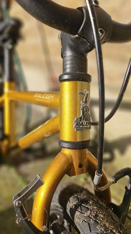 Photo of free Gold Raleigh Bike (Greenwich SE10) #2