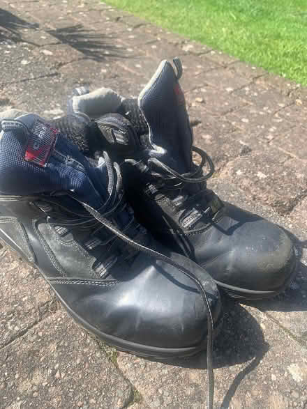 Photo of free Steel toe boots size 10 (Chellaston, DE73) #1