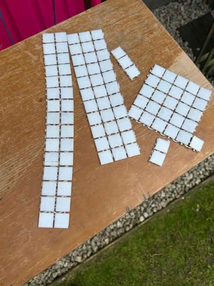 Photo of free Homebase glass mosaic tiles (Bisley Woking GU24) #4