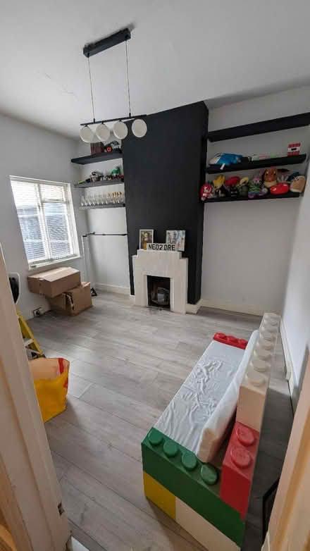 Photo of free Lots of grey laminate flooring (East dulwich) #2