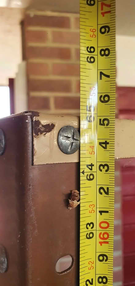 Photo of free 4 shelf metal rack (Wokingham RG40) #2
