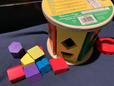 Photo of free Classic toy — shapes into holes (Bowers x El Camino) #1