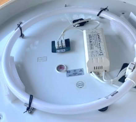 Photo of free Etched mirror with light behind (Pinkneys Green SL6) #3