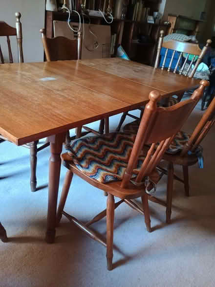 Photo of free Table and Six Chairs (Eastfield PE1) #3
