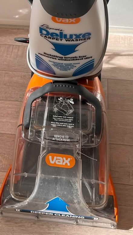 Photo of free VAX Rapide Carpet Washer (Beaconsfield HP9) #2