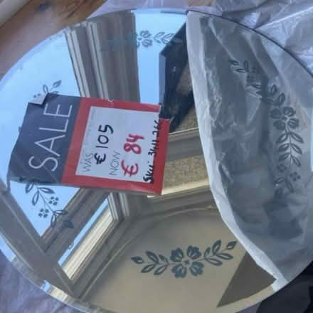 Photo of free Etched mirror with light behind (Pinkneys Green SL6) #2