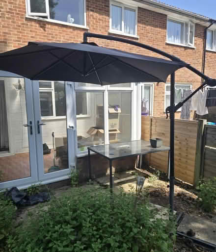 Photo of free 3m Overhanging Garden Parasol (Aldershot GU12) #1