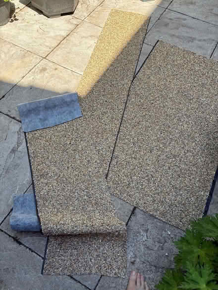 Photo of free Vidxl fine stone liner sand colour (Billericay) #1