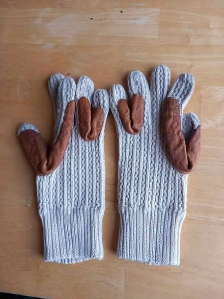 Photo of free Riding gloves - ladies, cotton/leather (Odd Down BA2) #1