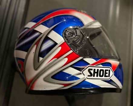 Photo of free Shoei Motorsport helmet (Pepperell) #1