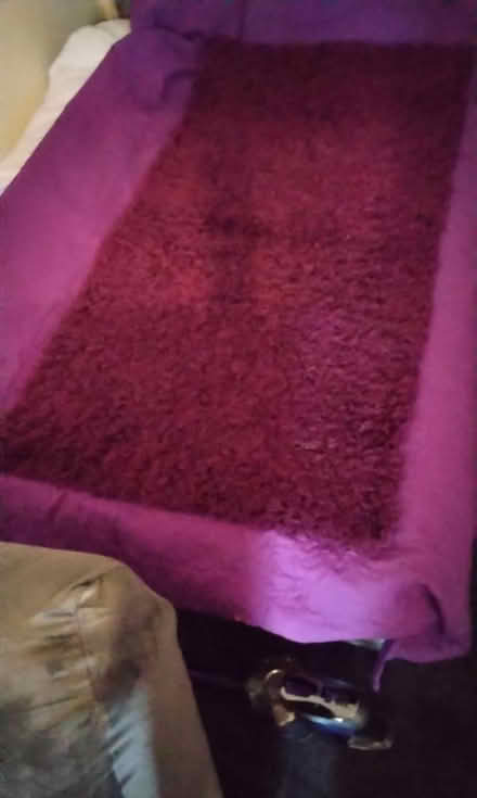 Photo of free Plum coloured rug (Spondon derby) #1