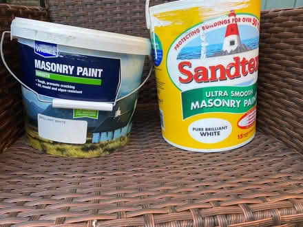 Photo of free Masonry paint (Wymondley Park SG4) #1
