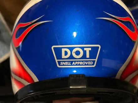 Photo of free Shoei Motorsport helmet (Pepperell) #4