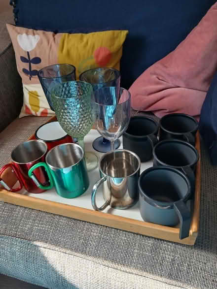 Photo of free Assortment of drinking vessels for camping (Stroud GL5) #2