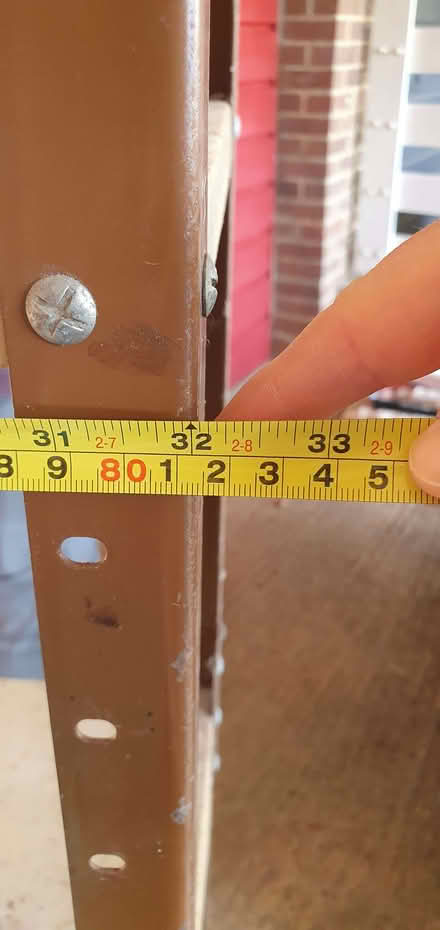 Photo of free 4 shelf metal rack (Wokingham RG40) #4