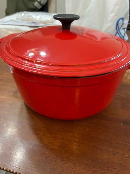 Photo of free Enamel Dutch oven (not food safe) (East Bradford) #3