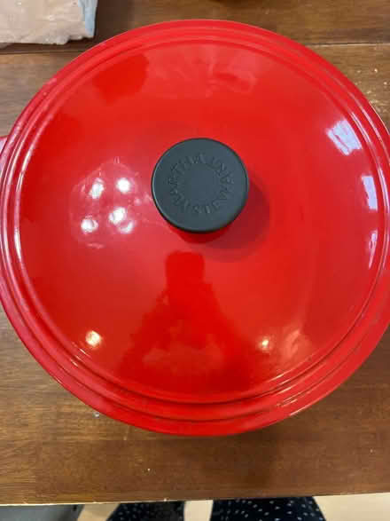 Photo of free Enamel Dutch oven (not food safe) (East Bradford) #1