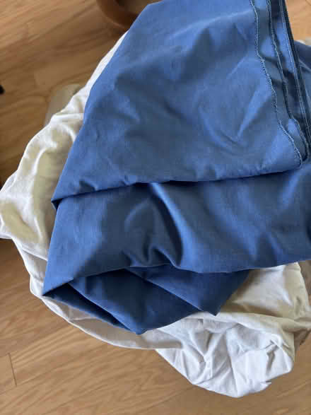Photo of free Twin, double sheets, crib sheet (near De Anza College) #2