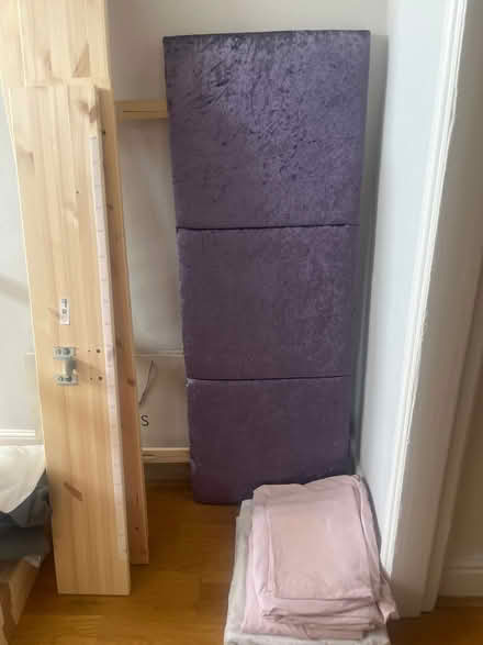 Photo of free Double bed frame, IKEA Lyngör (Market Ward CB1) #3