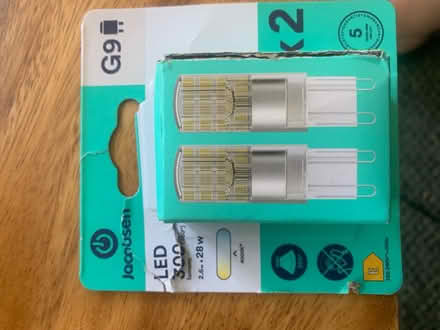 Photo of free Light bulbs LED G9 x 2 (Paulsgrove PO6) #1