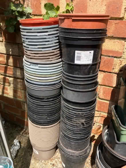 Photo of free Larger plastic pots (Ickenham) #1