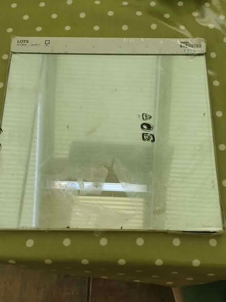 Photo of free 4 Mirror Tiles (Nascot Wood WD24) #1