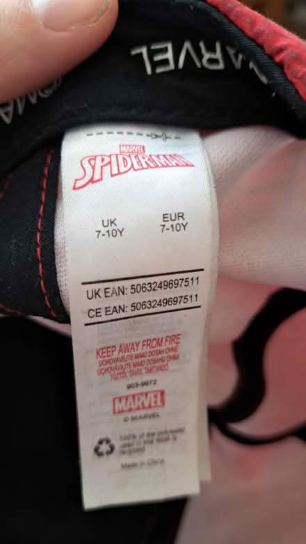 Photo of free Kids spiderman cap (Hornsey N8) #3