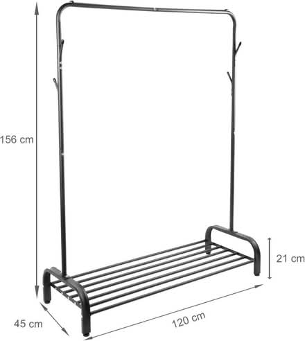 Photo of free Clothes rail (Bedford, MK40) #3