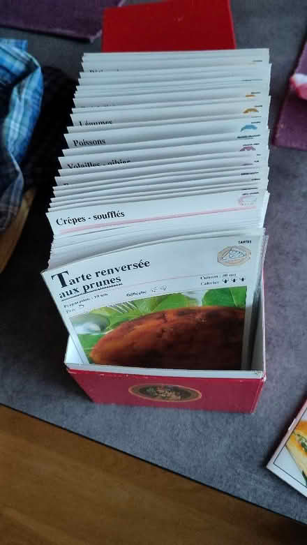 Photo of free Box of French recipe cards (Claverton BA2) #2
