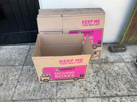 Photo of free 15 moving boxes (Pinehurst SG13) #1