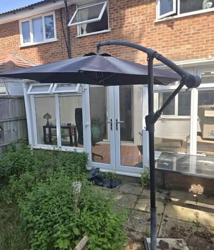 Photo of free 3m Overhanging Garden Parasol (Aldershot GU12) #2