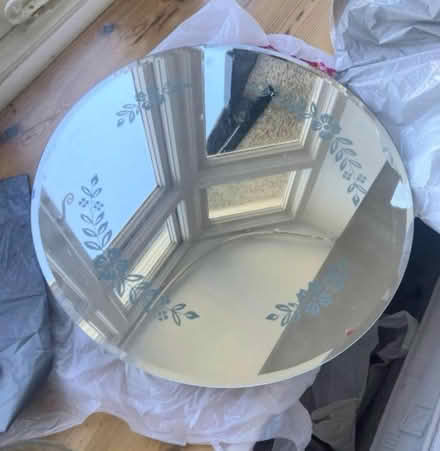Photo of free Etched mirror with light behind (Pinkneys Green SL6) #1