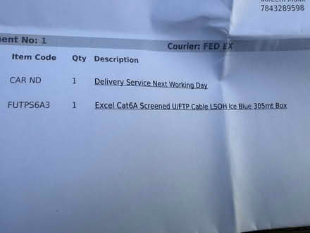 Photo of free Network cable (Wimbledon Park SW19) #2