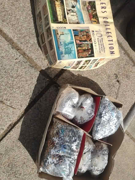 Photo of free Box of jigsaw puzzles (Bournemouth, BH7) #2