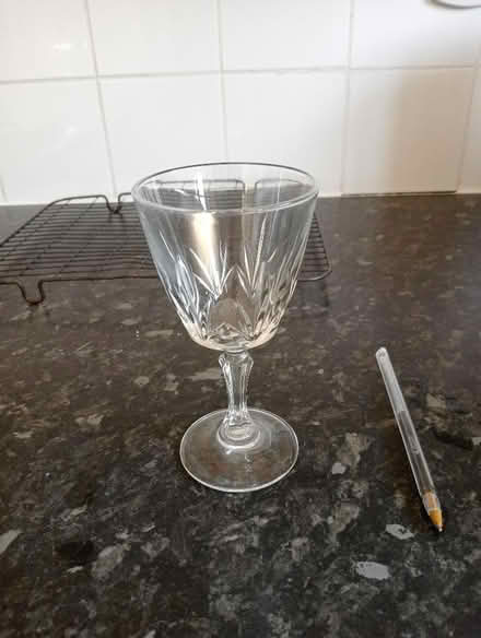 Photo of free Wine Glasses x6 (Dovecote BS37) #2