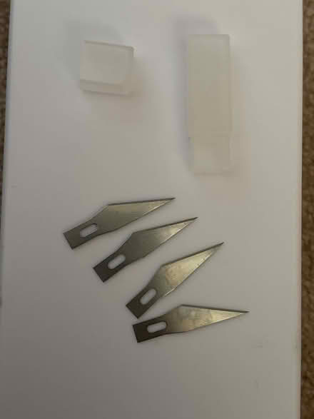 Photo of free Exacto knife blades + case (Ithaca) #1