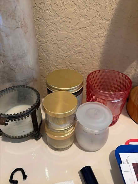Photo of free Lovely candle jars (Cupertino by De Anza College) #1
